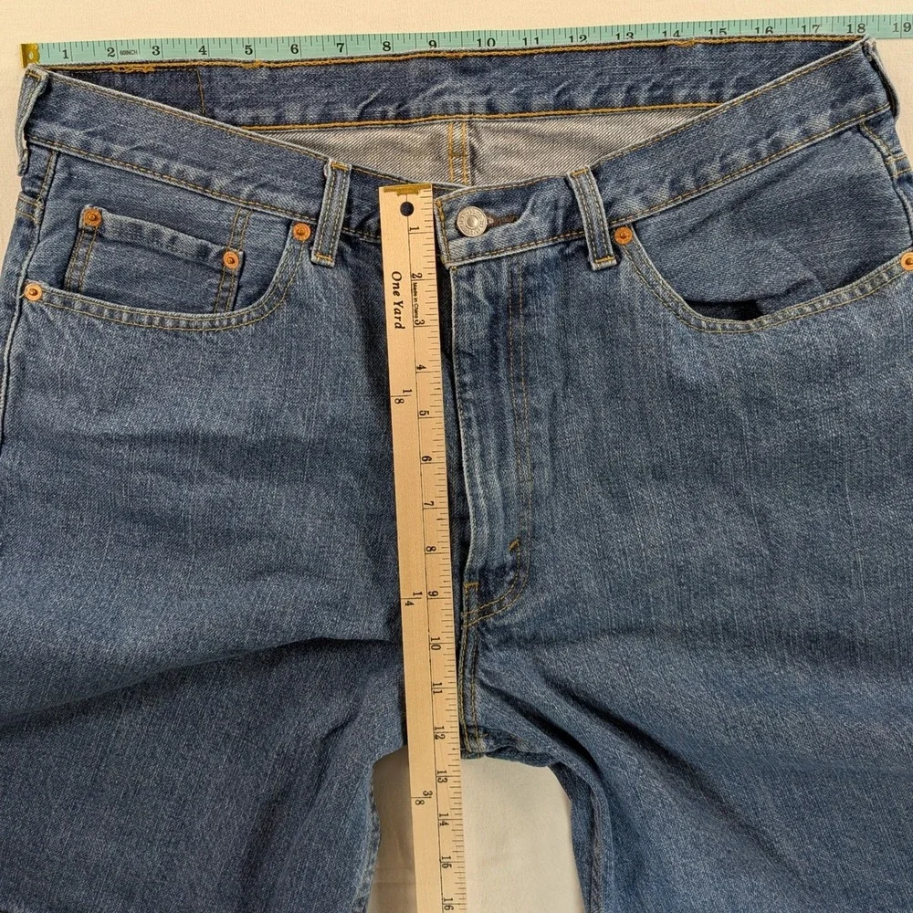 Levi's Shorts 550 Mens 38 Med Wash Denim Relaxed Fit Cotton Dad Jorts Grandpa‎